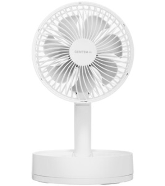 Вентилятор Centek CT-5043 белый, настольный, 8.5 Вт, 4 скорости, 15 см