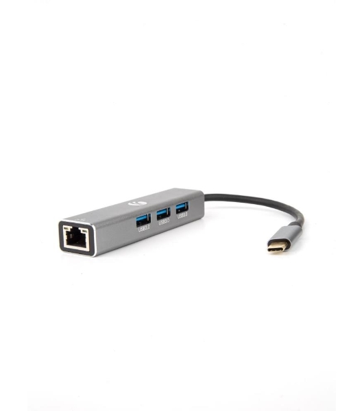 USB-концентратор VCOM DH311A USB Type-C, RJ-45/USB 3.0, USB