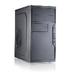 Компьютерный корпус с блоком питания 450Вт. Case Foxline FL-733, mATX, 2x5.25EXT, 2x3.5EXT, 5x3.5INT, 2xUSB 2.0, HDA, w/o FAN, w/450W ATX PSU, w/1.2m EU pwr cord, фото3