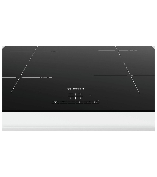 Индукционная варочная панель Bosch PUE611HC1E, 60 см, индукция,скошенные края, сенсорное управление, черный