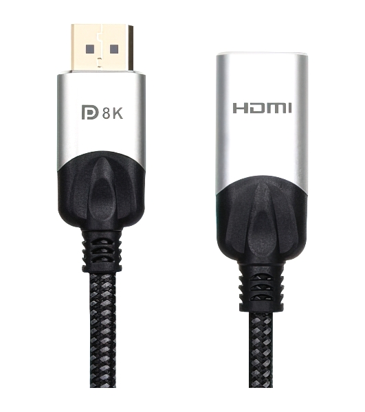 Адаптер DisplayPort(M) ---> HDMI(F) 0.15m 8K@60Hz VCOM