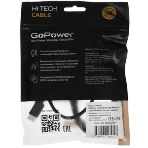 Кабель GoPower HDMI (m)-miniHDMI (m) 1,8м ПВХ ver.1.4 черный Premium Zip-Lock c подвесом (1/100), фото5