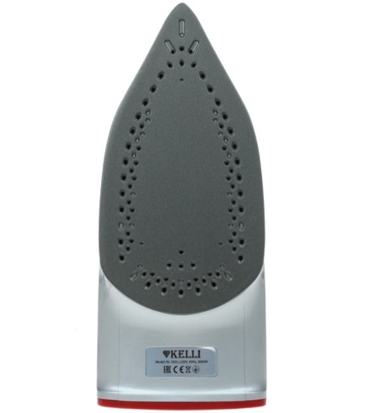 Утюг Kelli KL-1622 красный, 2200 Вт, 100 г/мин, 400 мл