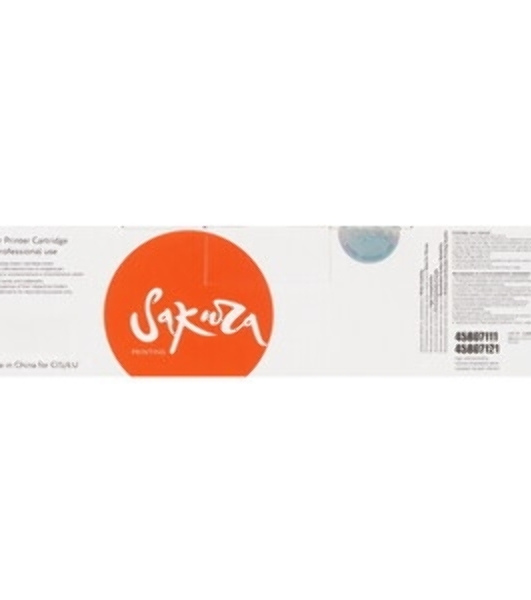 Картридж Sakura 45807111/4580721 для OKI B412/432/512/MB472/492/562, черный, 12 000 к