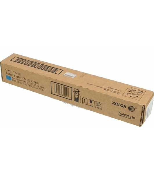 Картридж лазерный Xerox 006R01520 голубой для Xerox WC7545/7556 (15000 стр.)
