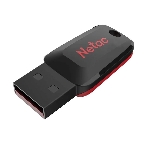 Флешка USB Netac U197 (NT03U197N-016G-20BK), 16Gb, USB 2.0, R/W 25/10, черный/красный, фото4