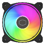 Вентилятор для корпуса 1 Ватт MasterFan MF120 Halo2, фото5