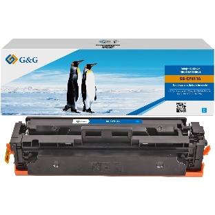 Картридж лазерный G&G GG-CF411A голубой (2300 стр.) для HP LJ M452DW/DN/NW M477FDW/M477FDN/M477FNW