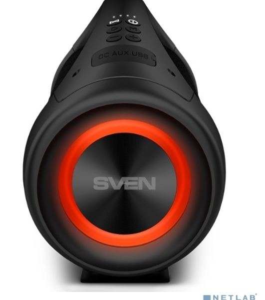 Колонка портативная SVEN АС PS-370 черный 40W 2.0 BT