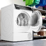 Сушильная машина Bosch WQB245B0ME белый, 9 кг, сушка - конденсационная, программ - 14, 59.8 x 84.2 x 65.1 см, фото11