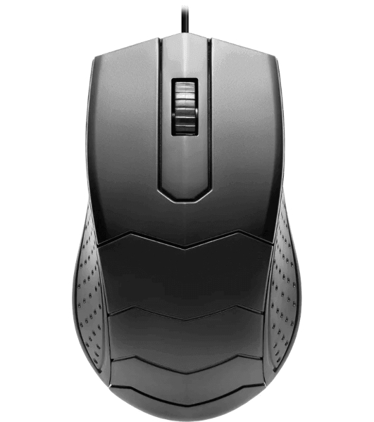 Мышь проводная Defender HIT MB-530 черный, 1000 dpi, USB, кнопки - 3