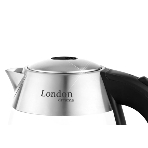 Чайник электрический Centek CT-0059 London, стекло, 1.8л, 2200Вт, LED-подсветка, отделка нерж., фото2