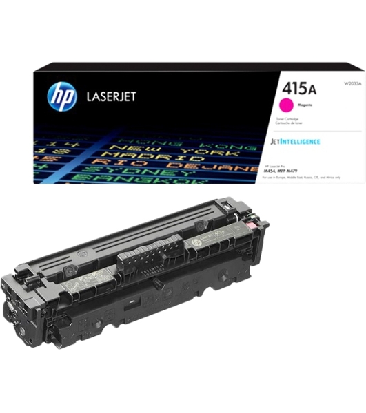 Картридж лазерный HP 415A W2033A пурпурный для HP HP LJ M454/MFP M479 (2100 стр.)