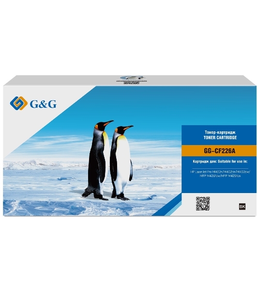 Картридж лазерный GALAGRAND GG-CF226A черный (3100 стр) для HP LaserJet Pro M402dn/M402n/402dw/MFP M426dw/426fdn/426fdw