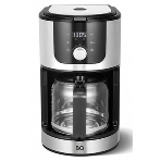 Кофеварка капельная со встроенной кофемолкой BQ CM1010 черный-стальной, исп. кофе - зерновой/молотый, 1.2 л, 1050 Вт., фото11