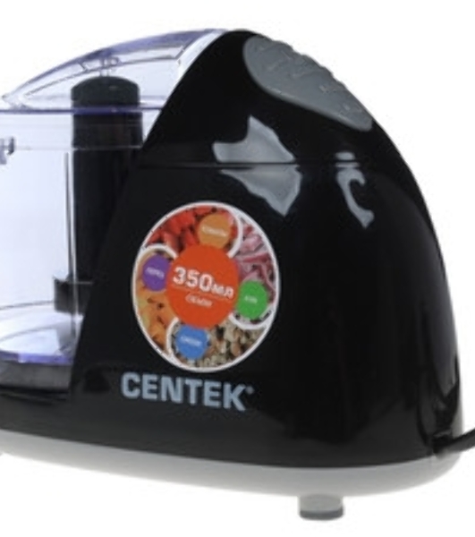 Измельчитель Centek CT-1390 черный (черн) 300Вт, стакан 350 мл, импульсный режим работы