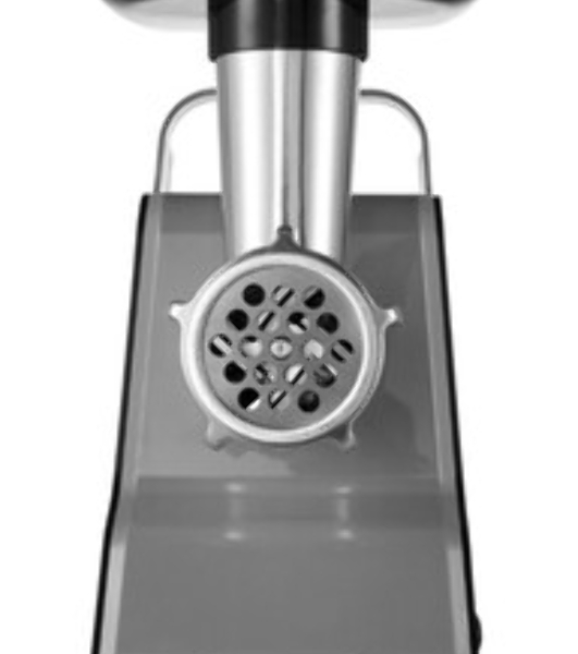 Мясорубка электрическая Centek CT-1603 черный, 2000 Вт, 2.0 кг/мин, реверс, защита от перегрузки, насадки - 4