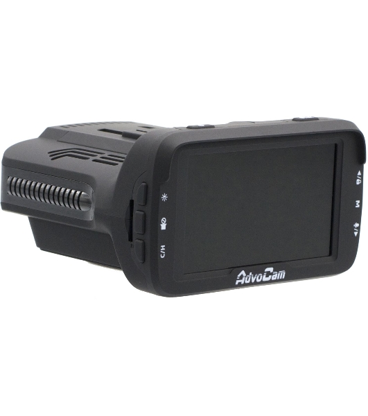 Видеорегистратор AdvoCam FD Combo GPS, 1920x1080, 2.7', GPS, G-сенсор, датчик движения, GPS-информатор