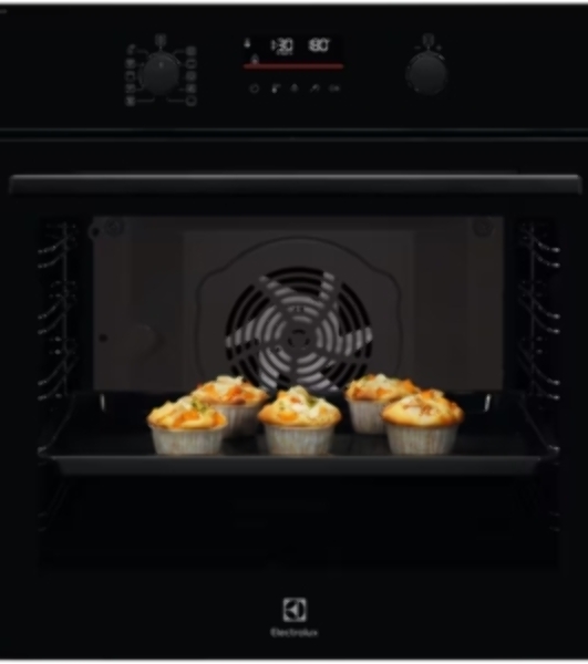 Духовой шкаф электрический Electrolux EOD6F77WZ черный