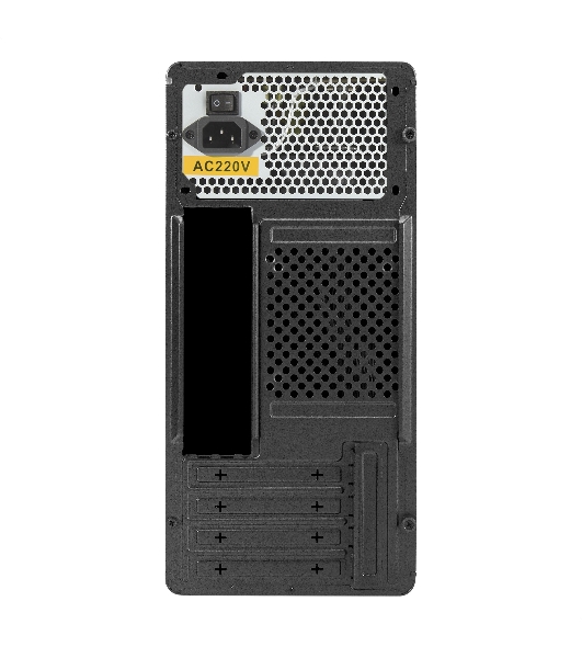 Корпус ExeGate BAA-503U2-UNS350, Mini-Tower, чёрный, 1 x 80/90 мм, БП 350 Вт