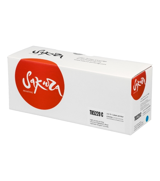 Картридж Sakura TK5220C для Kyocera Mita ECOSYS p5020cdn/p5021cdw/m5221cdn/m5521cdw, синий, 1 200 к.