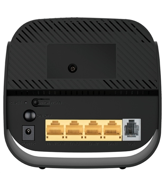 Роутер беспроводной D-Link DSL-2640U/R1A ADSL2+ черный ANNEX А
