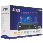 Переключатель KVM ATEN CS1784A-AT-G KVM+Audio+USB 2.0, 1 user USB+DVI => 4 cpu USB+DVI, со шнурами USB 4х1.8м., 2560x1600 60Hz DVI-D Dual Link/2048x, фото7