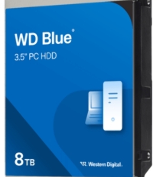 Жесткий диск WD SATA-III 8Tb WD80EAAZ Desktop Blue (5640rpm) 256Mb 3.5'