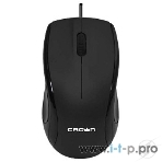 Мышь проводная Crown CMM-31 черный, 1000 dpi, USB, кнопки - 3, фото7