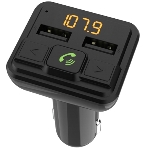 Автомобильный FM-модулятор Ritmix FMT-A880 черный MicroSD BT USB (80001662), фото 1