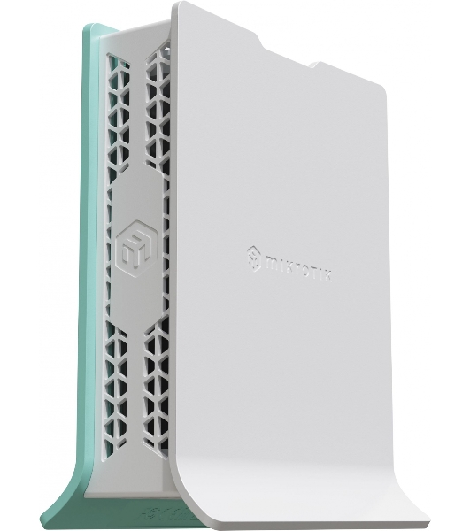 Роутер беспроводной MikroTik hAP ax lite (L41G-2AXD) AX600 10/100/1000BASE-TX голубой