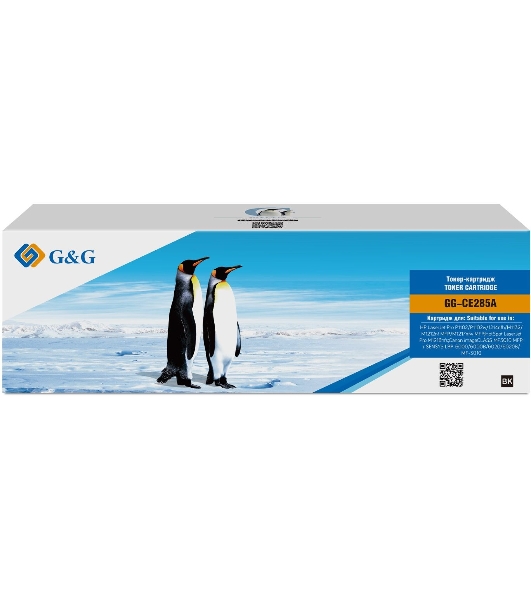 Картридж лазерный G&G GG-CE285A черный (1600 стр.) для HP LJ Pro P1102/P1102w/1214nfh/M1132/M1212nf MFP/M1217nfw MFP