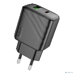 Сетевое зарядное устройство Hoco 30Вт, 3А, QC3.0/PD, 1хUSB, 1хType-C, CS23A, черный, коробка, фото8