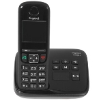 Радиотелефон Dect Gigaset AS690A DUO черный (труб. в компл.:2шт) автооветчик АОН, фото4