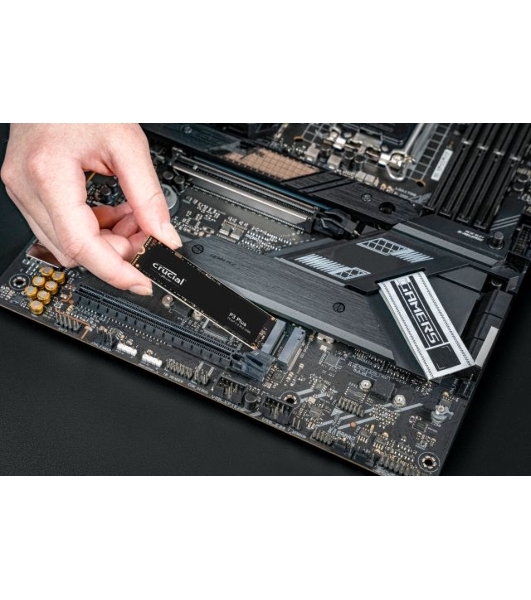 Накопитель SSD Crucial P3 Plus, 2Tb, PCIe 4.0 x4, M.2 2280, NVMe, R/W 5000/4200