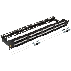 Патч-панель Lanmaster LAN-PPC48U6 19' 1U 48xRJ45 кат.6 UTP, фото2