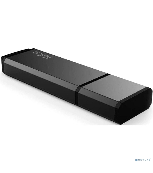 Флешка USB Netac U351 (NT03U351N-064G-32BK), 64Gb, USB 3.0, R/W 110/45, черный