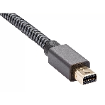 Адаптер miniDP --> HDMI-F 0.15м, оплетка, 4K@60Hz, Telecom (TA565), фото3