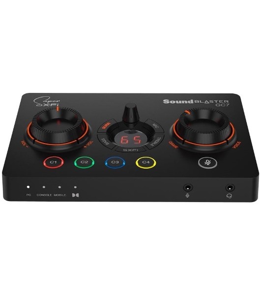 Звуковая карта Creative USB Sound BlasterX GC7 (Super X-Fi Ultra DSP) 7.1 Ret