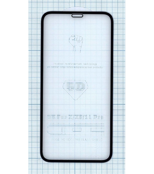 Защитное стекло 5D для Apple iPhone 11 Pro черный