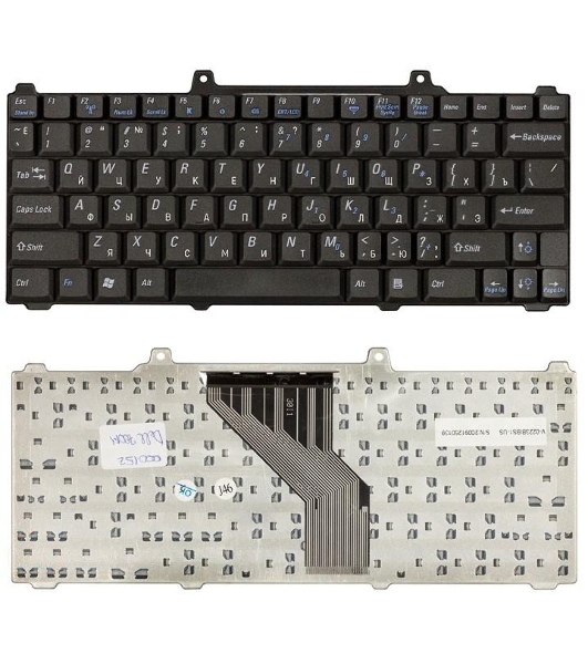 Клавиатура для ноутбука Dell Inspiron 700M 710M черная