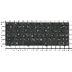 Клавиатура для ноутбука Lenovo IdeaPad G360 черная с рамкой, фото3
