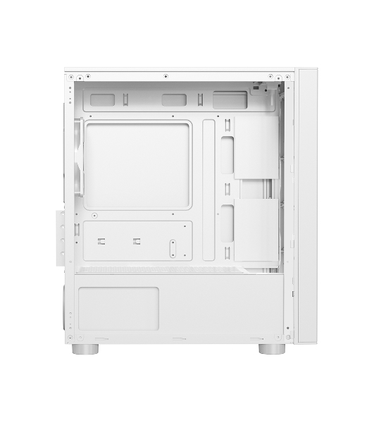 Компьютерный корпус без блока питания PCCooler LM300 ARGb WH, Tempered Glass Mid Tower, белый, ABS, TG, SPCC, 1x120мм ARGb mATX, ITX 170/330/mm 2x2.5', 2x3.5', 5xPCI 1xUSB-A 3.0, 2xUSB-A 2.0 375x205x427mm