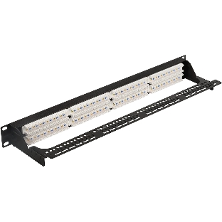 Патч-панель Lanmaster LAN-PPC48U6 19' 1U 48xRJ45 кат.6 UTP