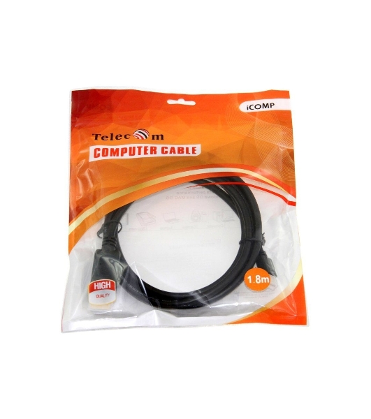 Кабель-переходник Telecom (TA682-1.8M) 4K*60Hz 1.2V Mini DisplayPort M <--> DisplayPort M 1,8м 6926123463314