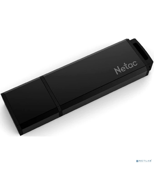 Флешка USB Netac U351 (NT03U351N-064G-32BK), 64Gb, USB 3.0, R/W 110/45, черный