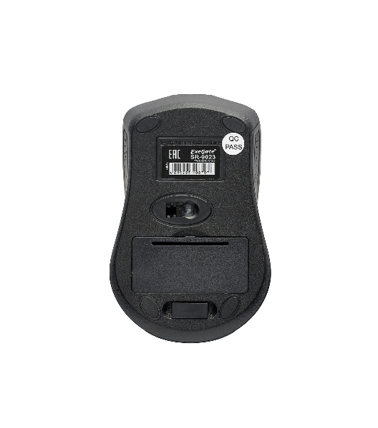 Мышь беспроводная ExeGate Professional Standard SR-9023 черный, 1200 dpi, радиоканал, USB, кнопки - 3