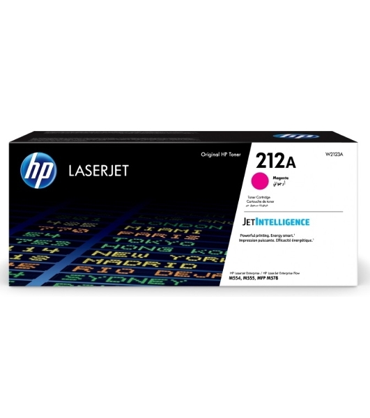 Картридж лазерный Cartridge HP 212A для CLJ Enterprise M554/M555/M578, пурпурный (4 500 стр.)