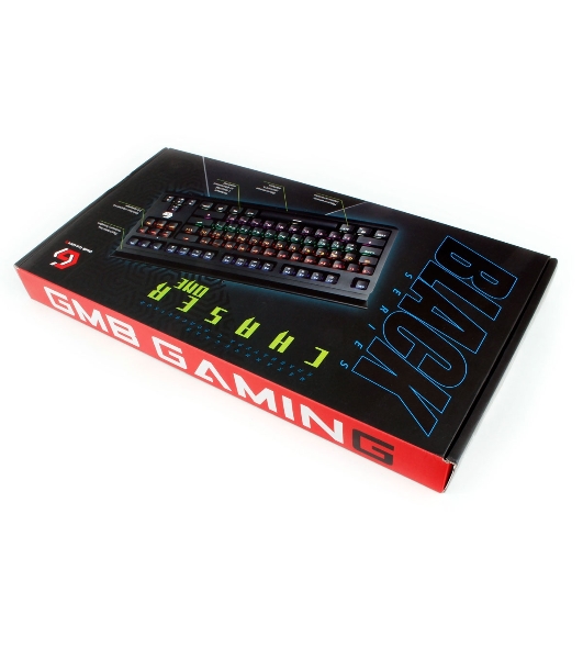 Клавиатура проводная Gembird KB-G520L, USB, черный