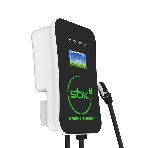 Зарядная станция S'OK Green Energy серии M3W Wallbox EV Charger SM3W10732542-7, 1-фаза, 7кВт (32А/220В), OCPP 1.6J, уровень защиты IP54, кабель 7.5м, фото 1
